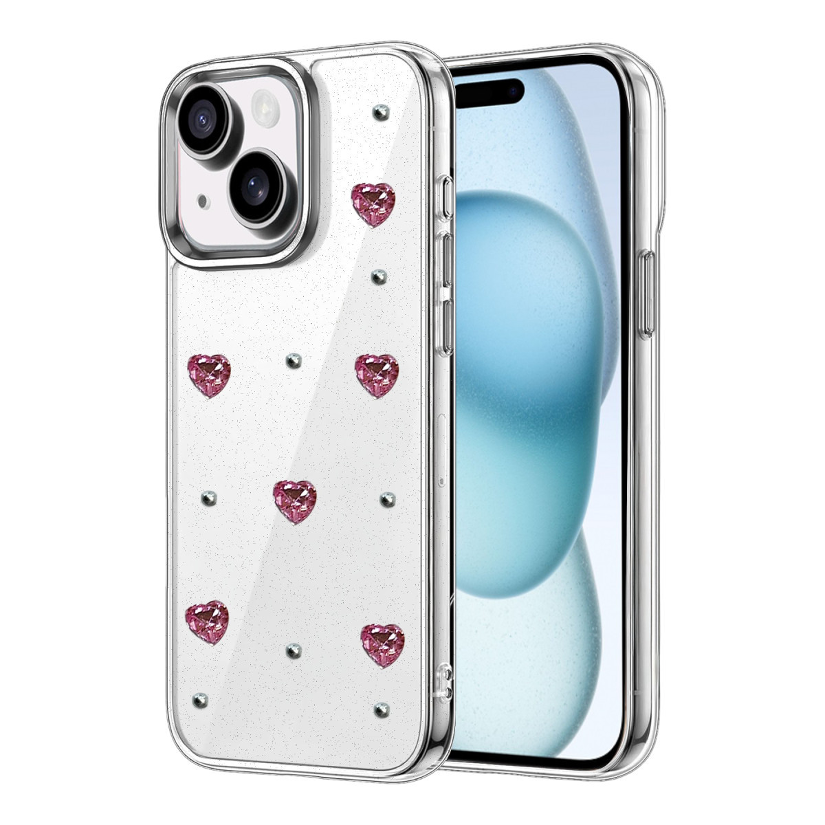 iPhone 14 Fiyonk Desenli Kapak - Desen 3