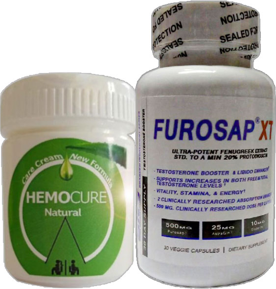 Hemocure Cream 50 ml Özel Karışım Krem + Yanında Furosapxt Erkeklere Tetikleyici 30lu Özel Caps