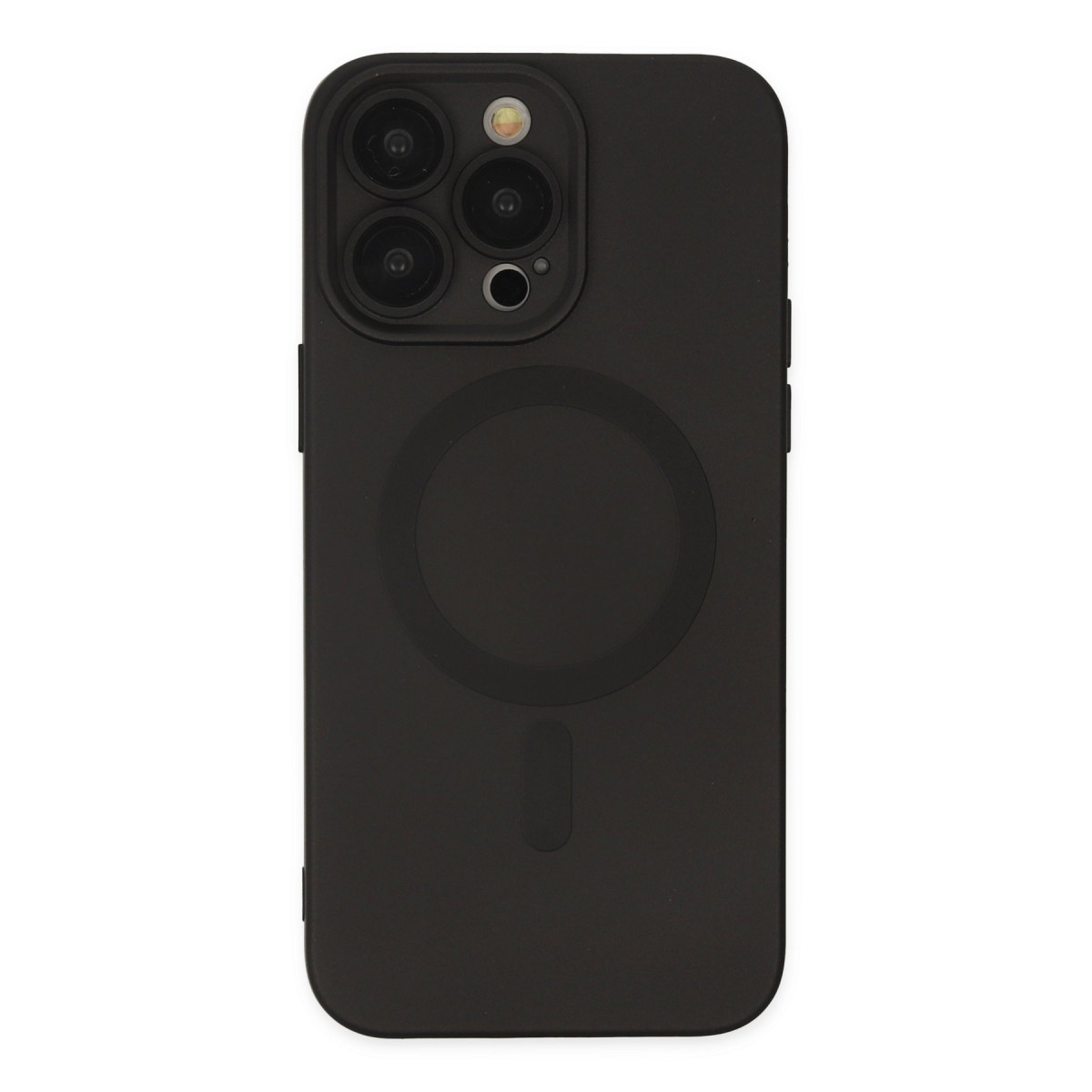 iPhone 13 Pro Kılıf Moshi Lens Magneticsafe Silikon - Siyah