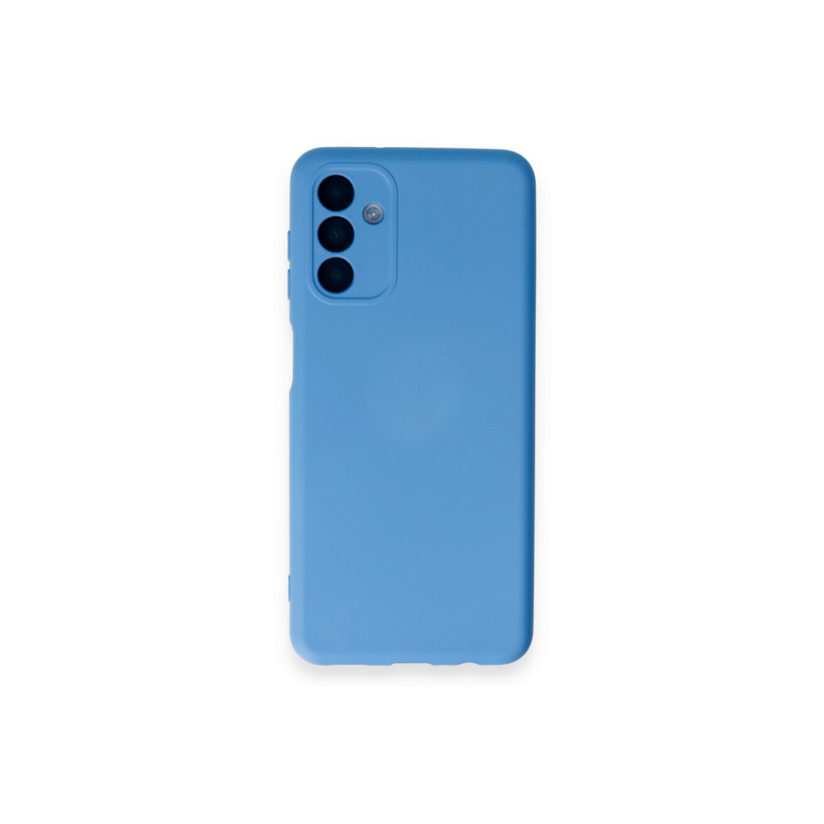 Galaxy A14 4G Kılıf Nano içi Kadife Silikon - Mavi