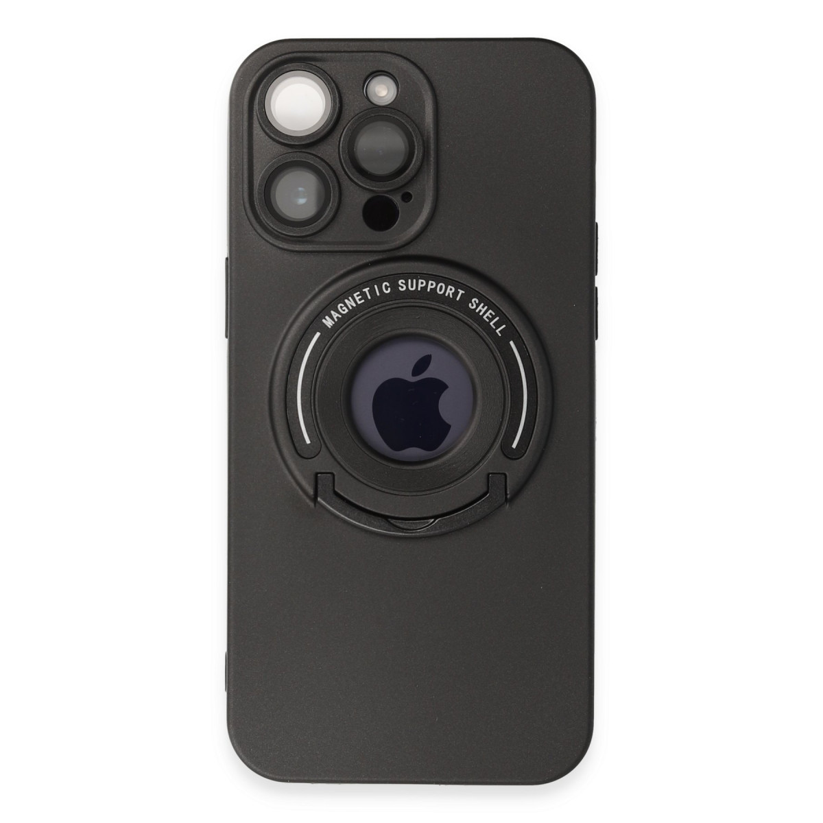 iPhone 13 Pro Max Kılıf Lukka Magneticsafe Kapak - Siyah