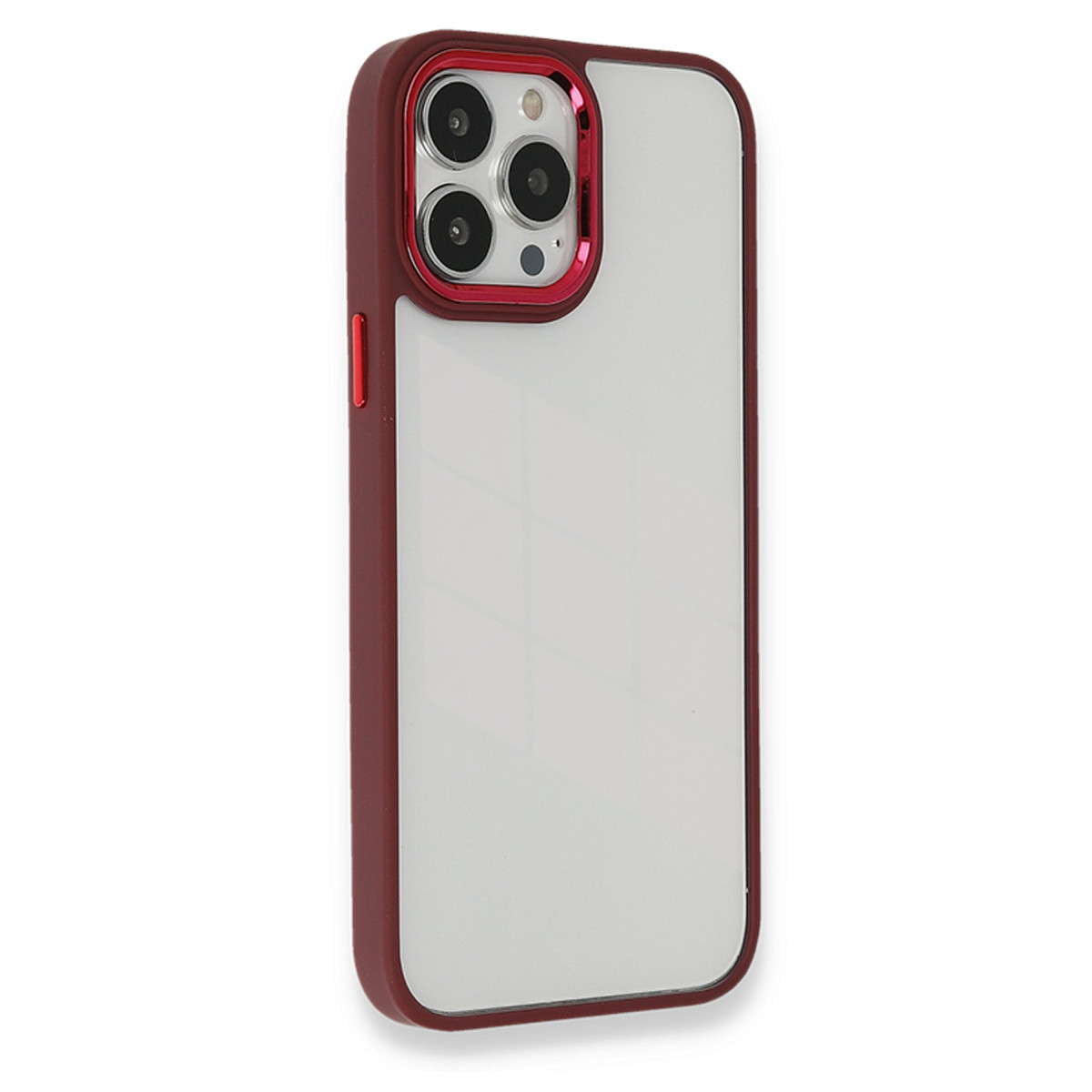 iPhone 13 Pro Max Kılıf Dora Kapak - Kırmızı