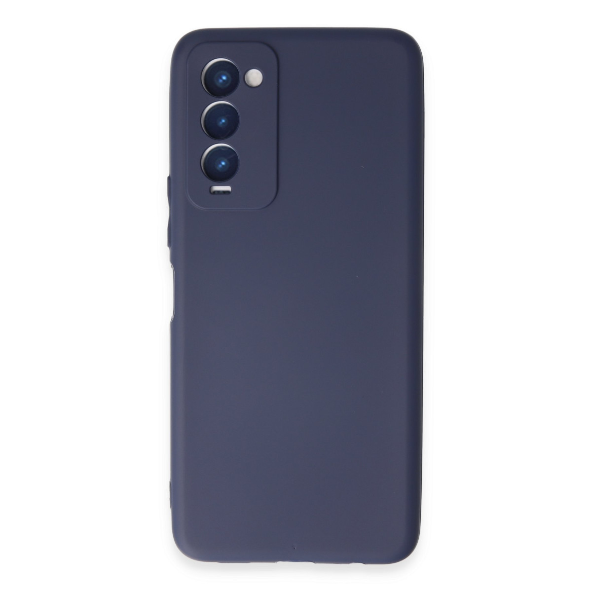 Camon 18 Kılıf First Silikon - Lacivert