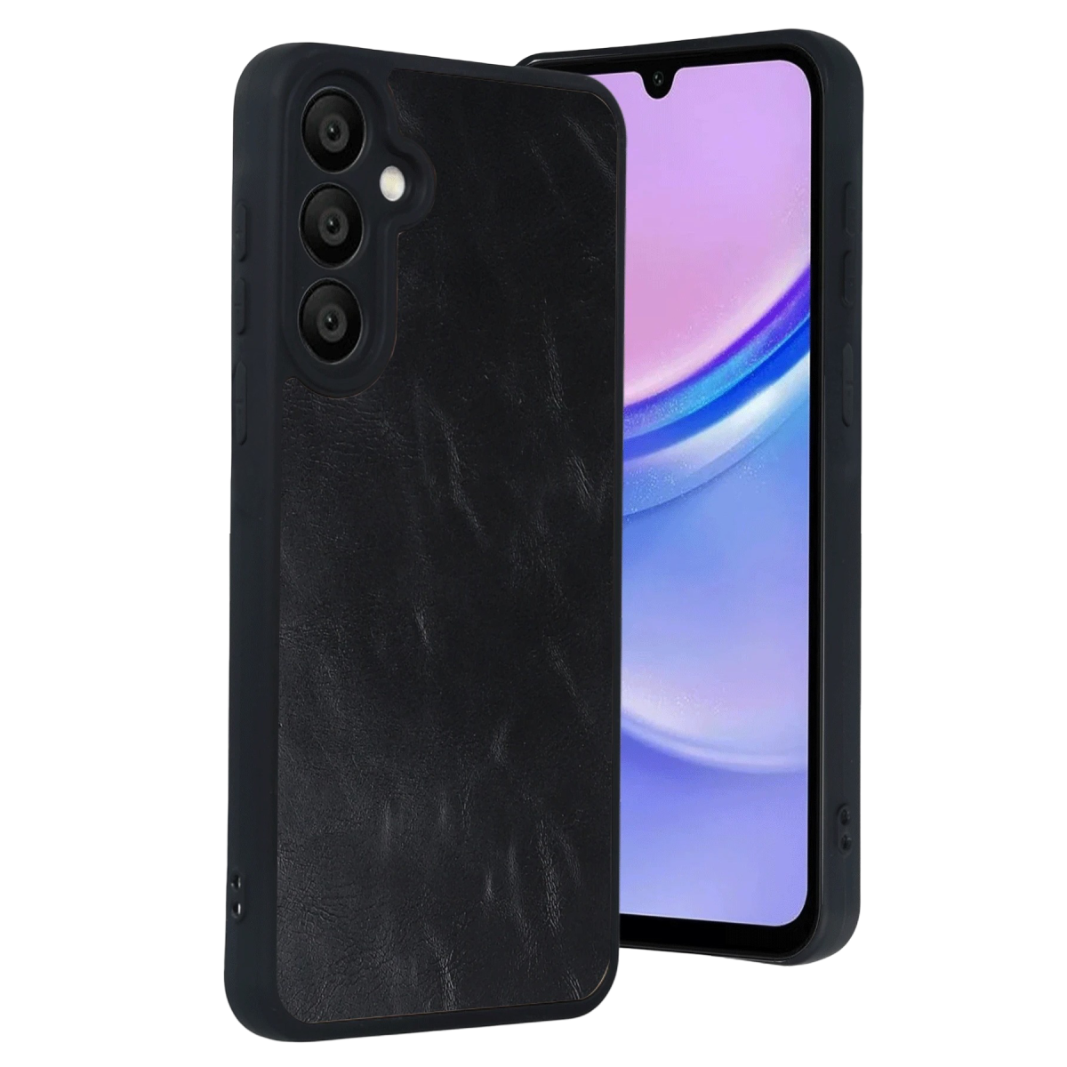 Galaxy A57 5G Aras Deri Kapak - Siyah