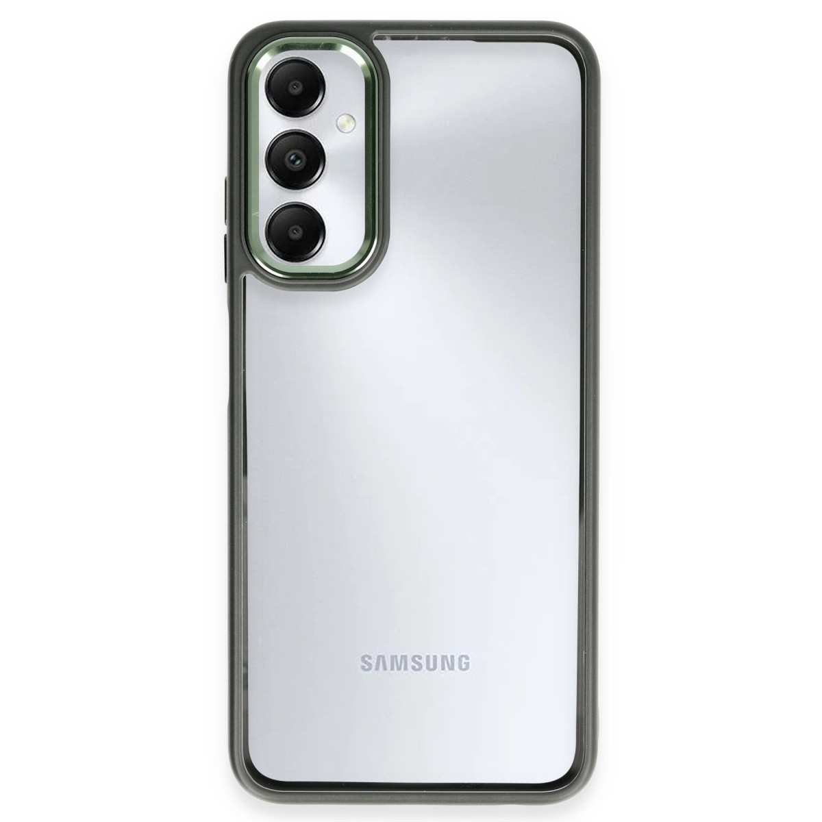 Galaxy A05S Kılıf Power Silikon - Koyu Yeşil