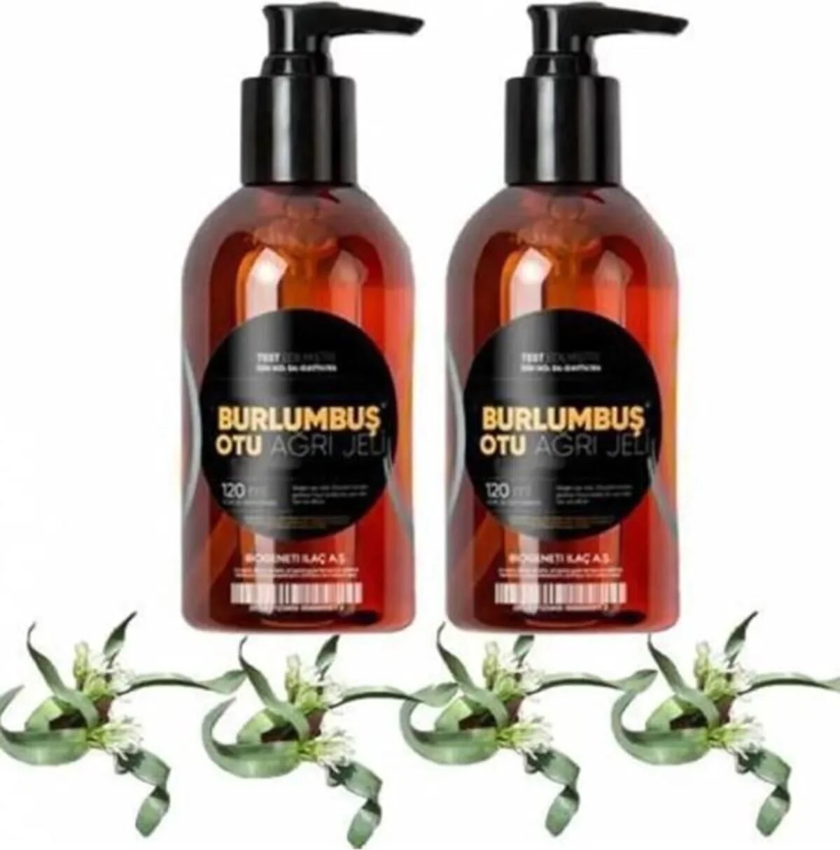Süper Burlumbuş Otu Vücut Masaj Jeli 120 ml 2 Adet