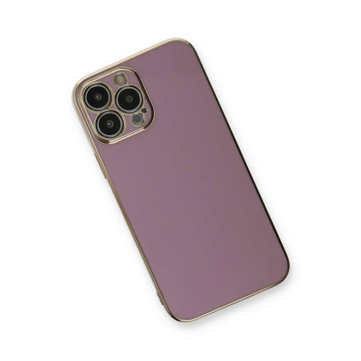 iPhone 13 Pro Kılıf Volet Silikon - Mor — görsel 3