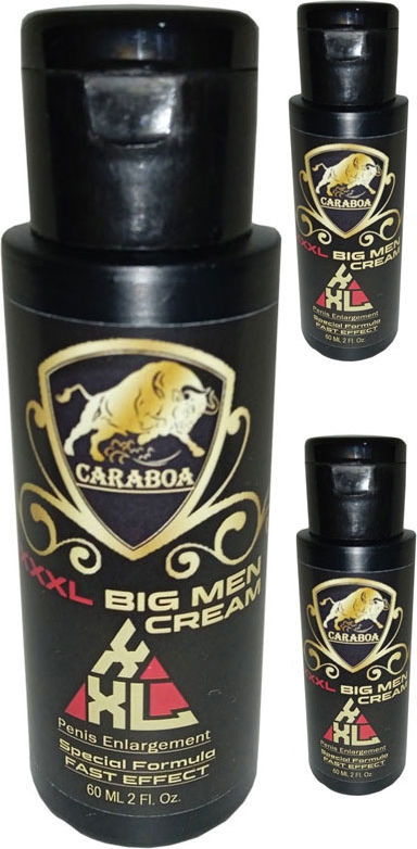 Caraboa Xxxlcream For Men 3 Adet 60 ml Erkekler Için Büyütücükalınlaştırıcı Krem 60 ml