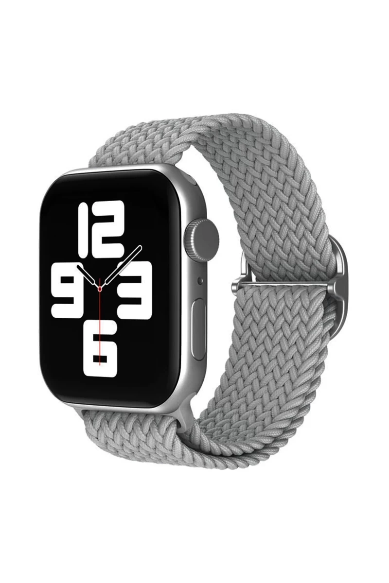 Apple Watch 42mm Uyumlu Star Kordon - Gri