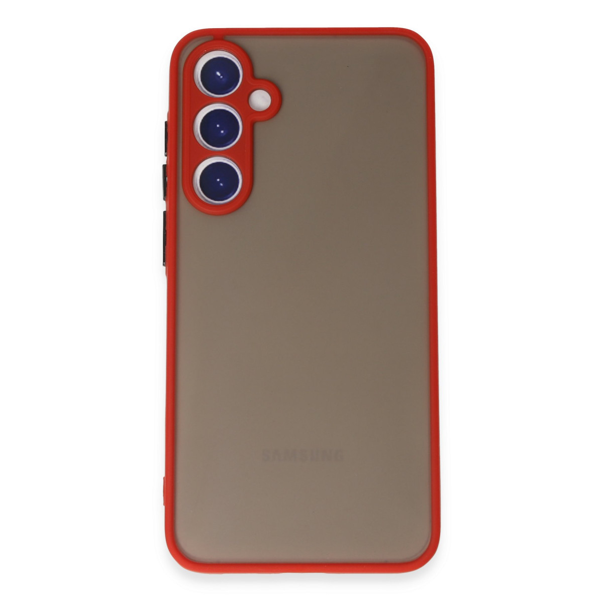 Galaxy S23 Kılıf Montreal Silikon Kapak - Kırmızı
