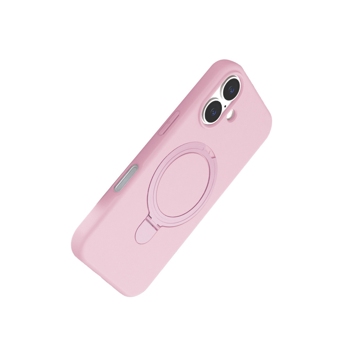 iPhone 16 Regal Magsafe Standlı Kapak - Açık Pembe — görsel 4