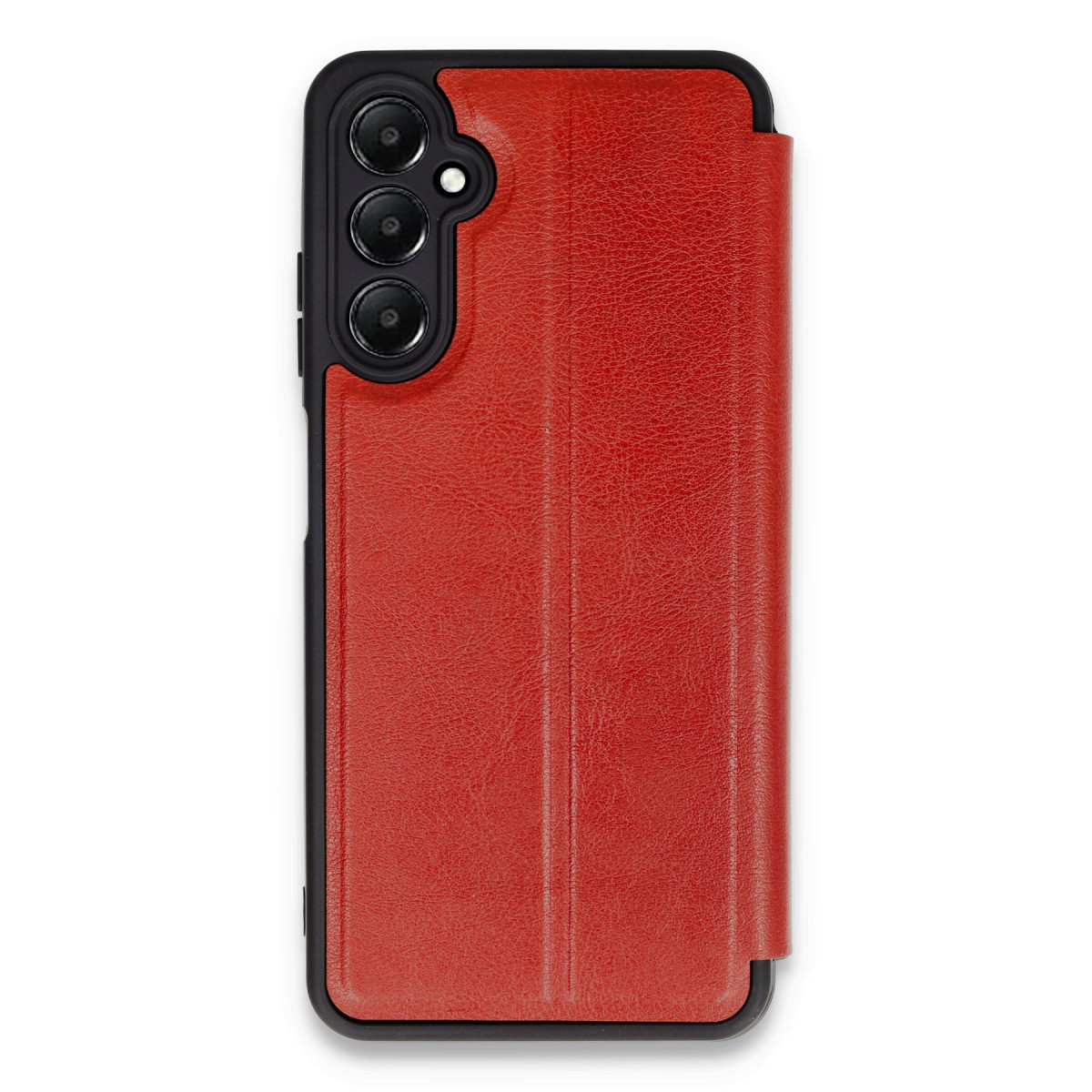 Galaxy A05S Kılıf Flip Cover - Kırmızı