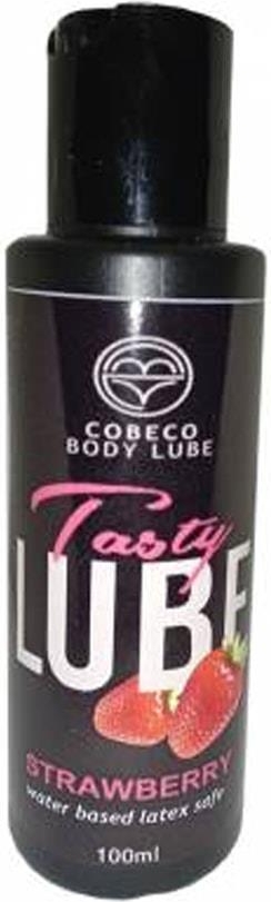 Hintohu Cobeco Strawberry Tasty Lube 100ml Su Bazlı Çilek Aromalı  1 Adet