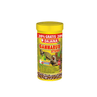 Gammarus Sticks 250 ml+50 ml Hediye Kaplumbağa Yemi 108 Gr