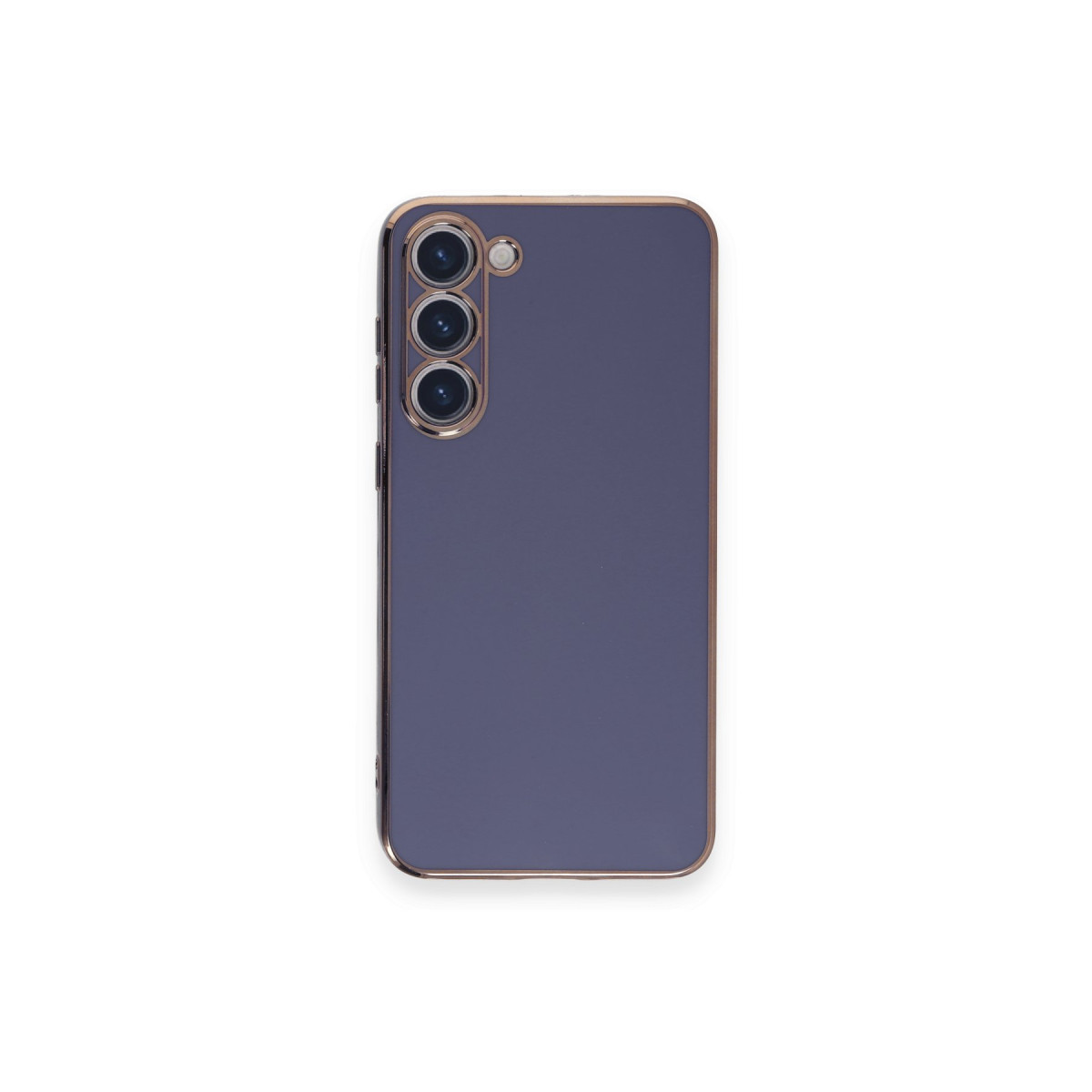 Galaxy S23 Plus Kılıf Volet Silikon - Mavi