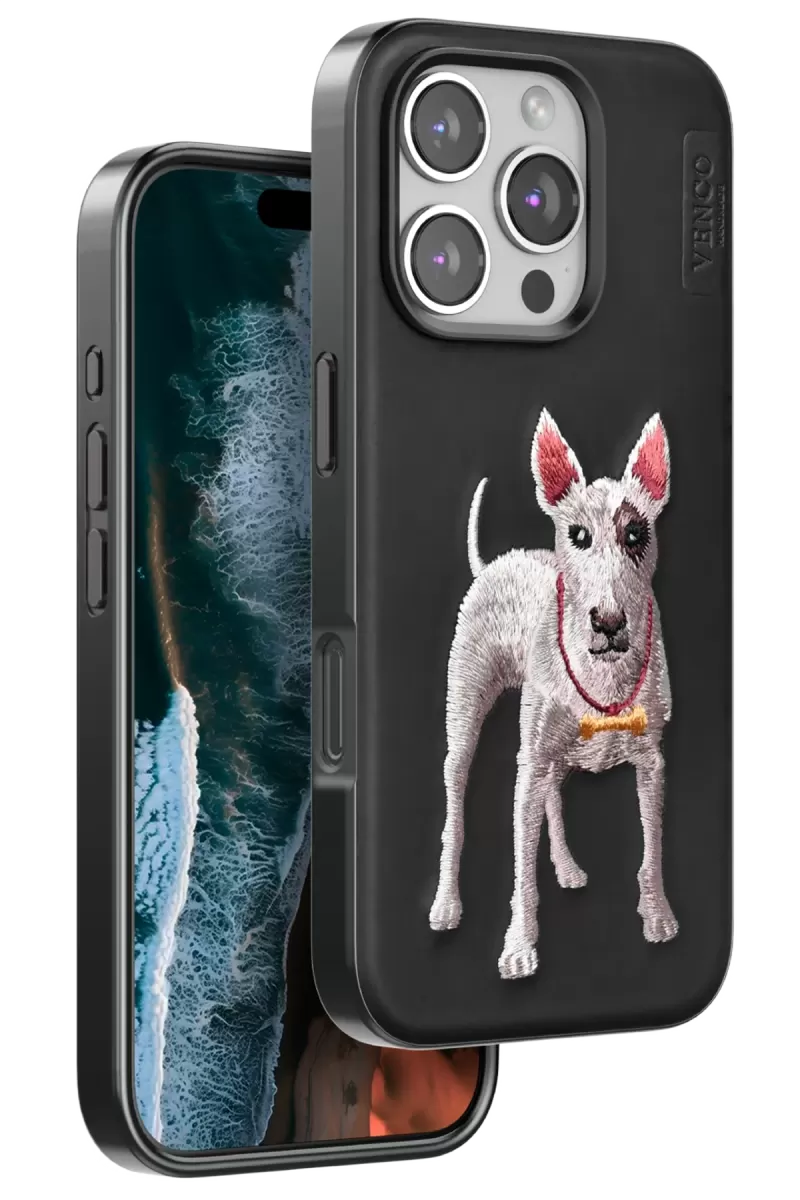 iPhone 16 Pro Perma Desenli Kapak - Siyah