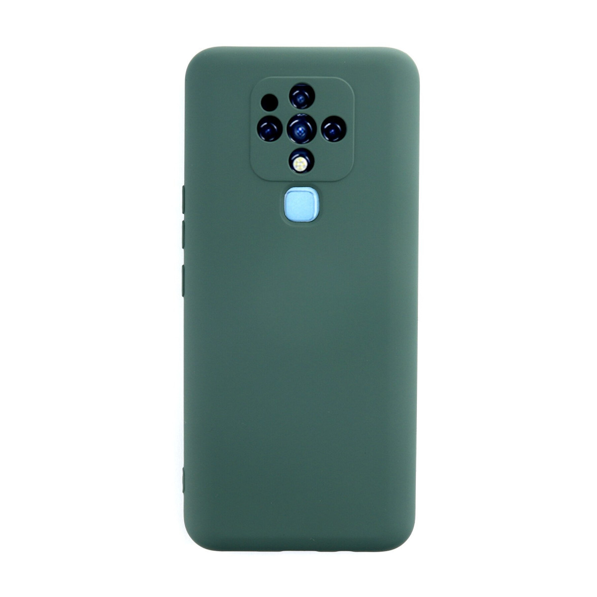 Camon 16 Kılıf Nano içi Kadife Silikon - Koyu Yeşil