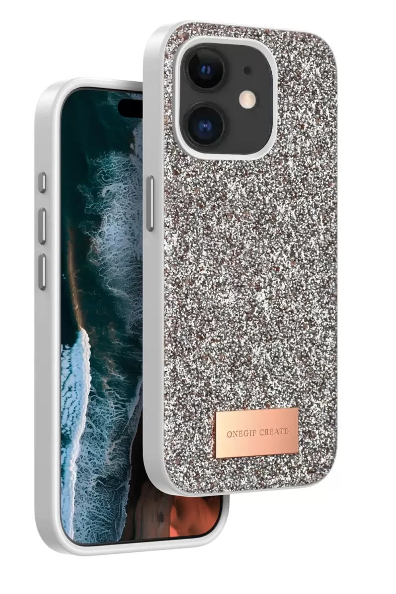 iPhone 11 Bright Simli Kapak - Gold