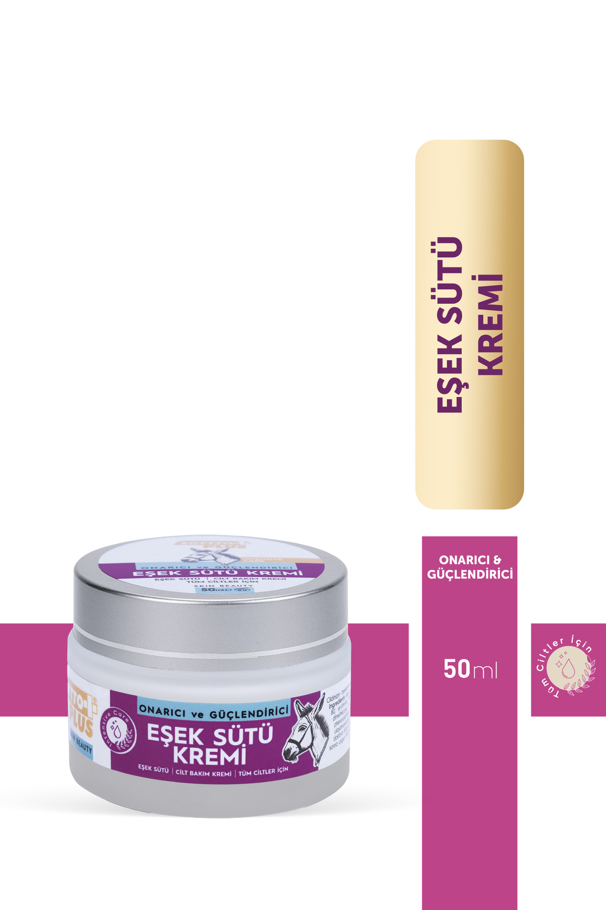 Onarıcı Güç.eşek Sütü Krem 50 Ml