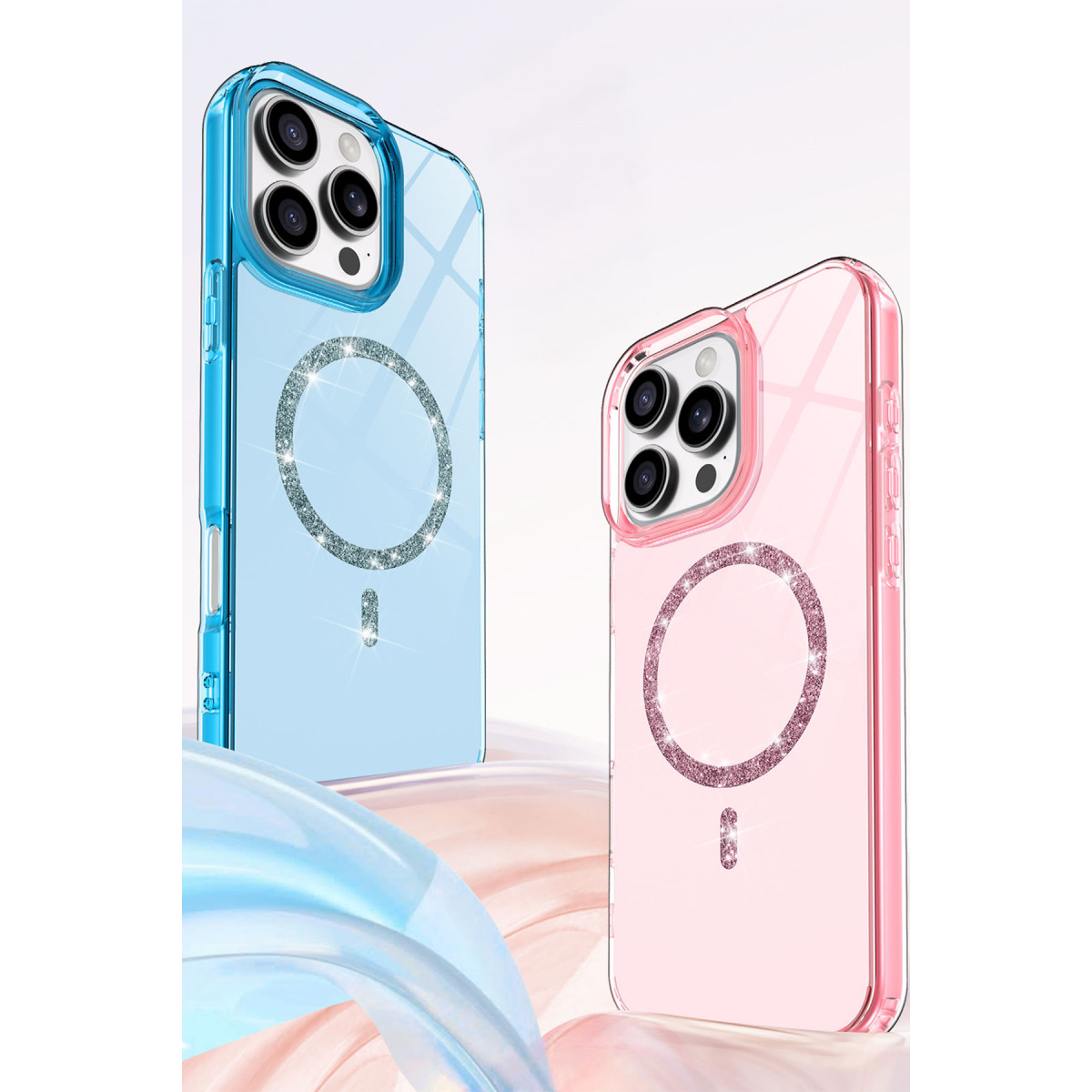 iPhone 16 Pro Max Live Diamond Magsafe Kapak - Yeşil — görsel 2
