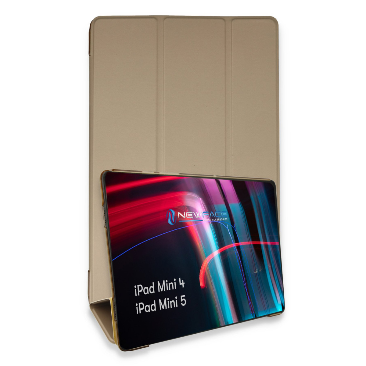 iPad Mini 5 Kılıf Tablet Smart Kılıf - Gold