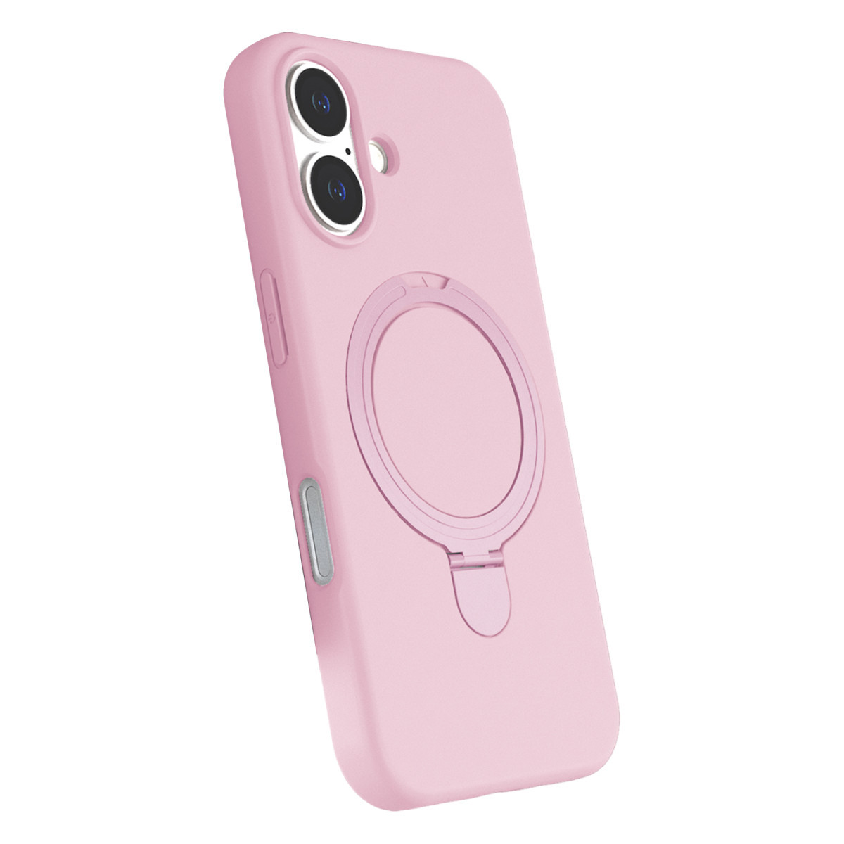 iPhone 16 Regal Magsafe Standlı Kapak - Açık Pembe — görsel 3