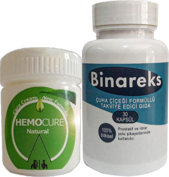 Hemocure Cream Özel 50 ml Kremi + Yanında Erkeklere Özel 30lu Caps