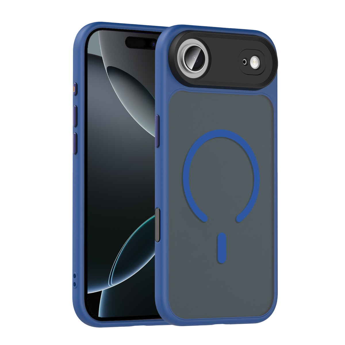 iPhone 17 Air Megane Magsafe Kapak - Lacivert