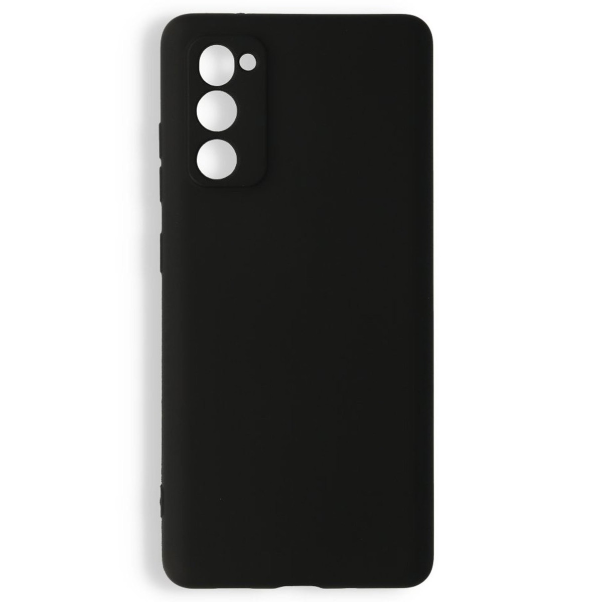Galaxy S20 FE Kılıf Nano içi Kadife Silikon - Siyah