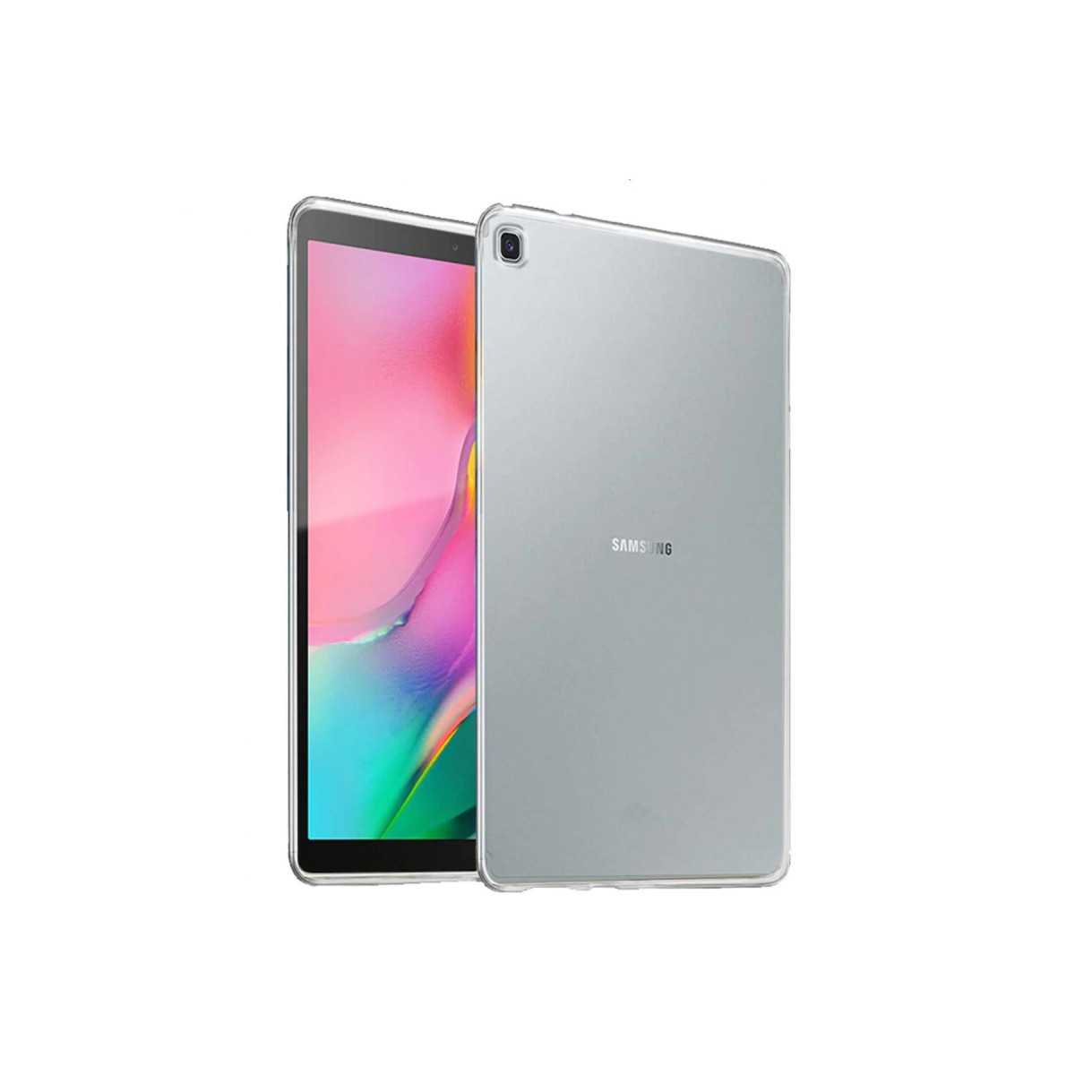 Galaxy T500 Tab A7 10.4 Kılıf Tablet Şeffaf Silikon