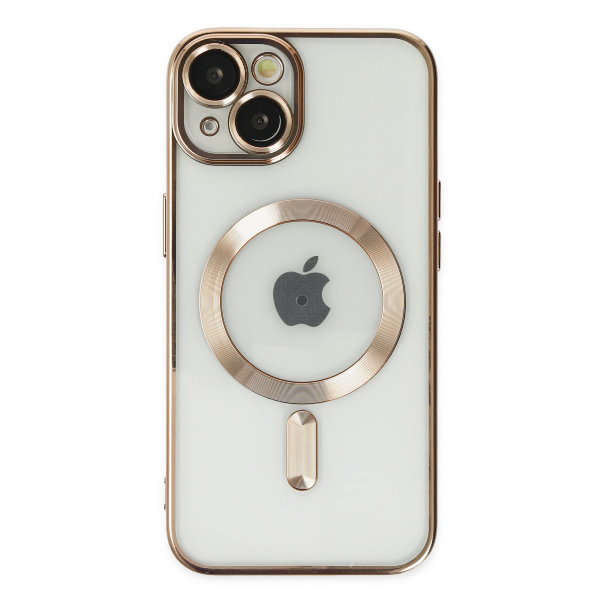 iPhone 14 Kılıf Kross Magneticsafe Kapak - Gold