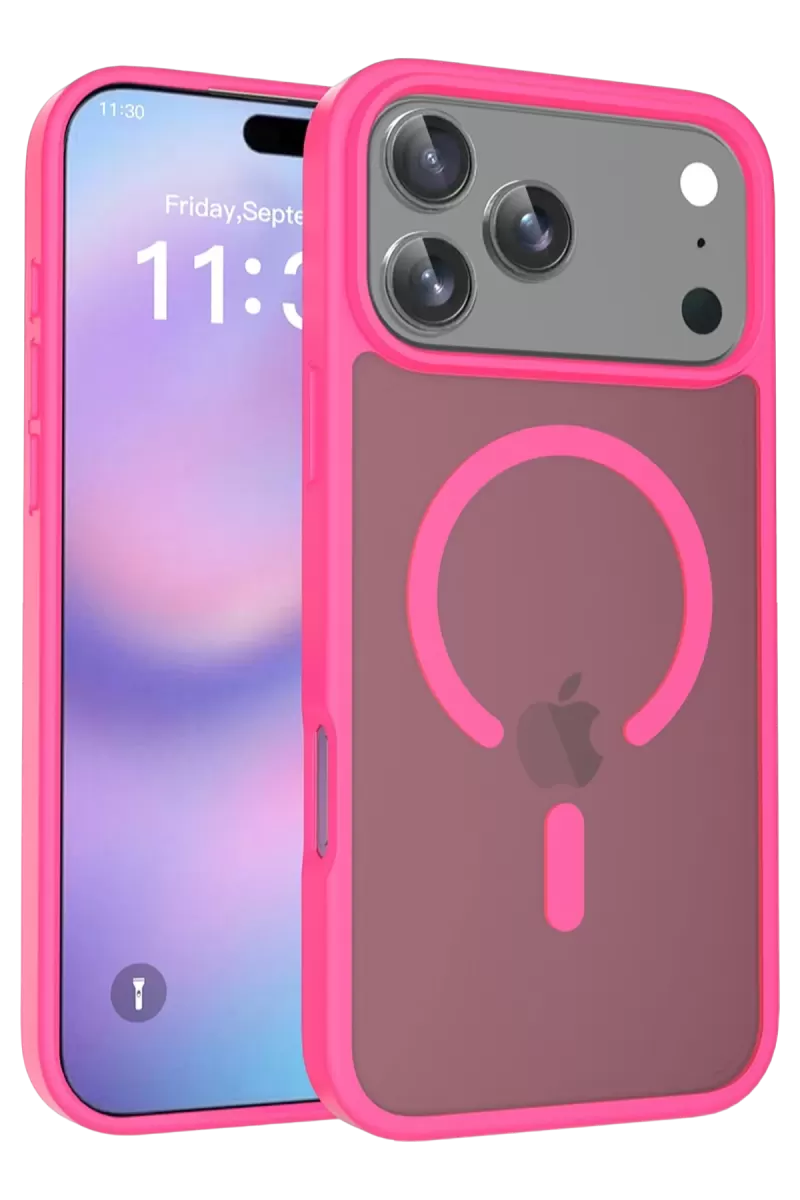 iPhone 17 Pro Jota Magsafe Kapak - Rose