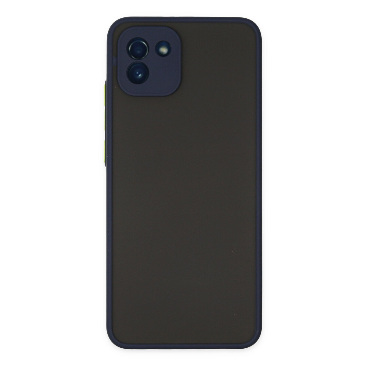 Galaxy A03 Kılıf Montreal Silikon Kapak - Lacivert