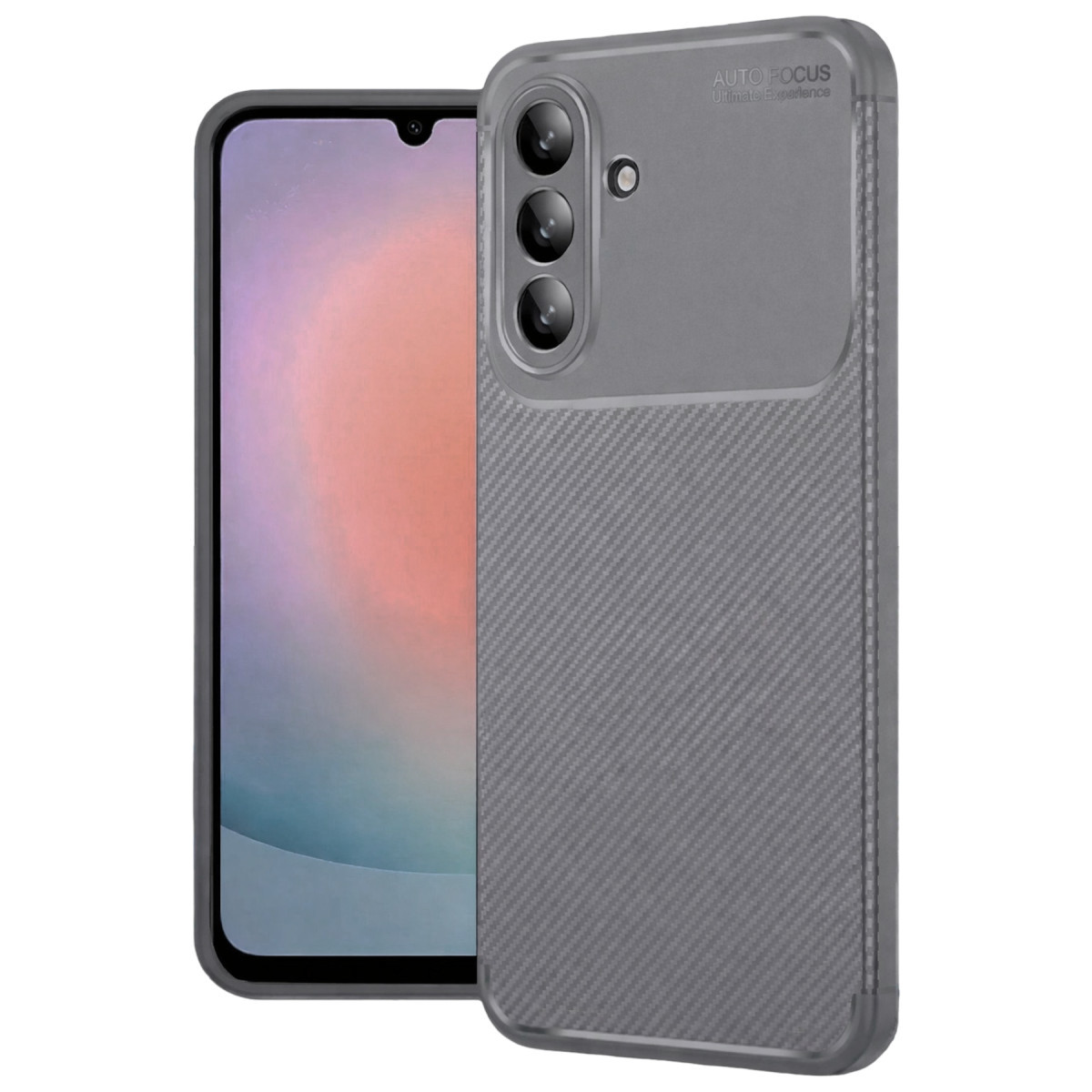 Galaxy A37 5G Auto Focus Karbon Kapak - Gri