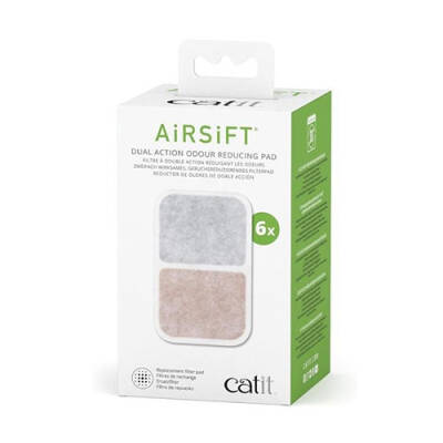 Airsift Kedi Tuvaleti Koku Azaltımı Filtresi 6'lı
