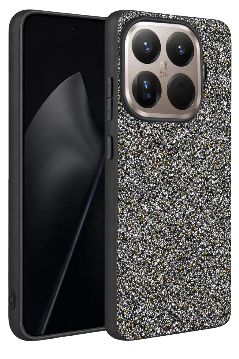 Mi 15T Pro Bright Simli Kapak - Gold