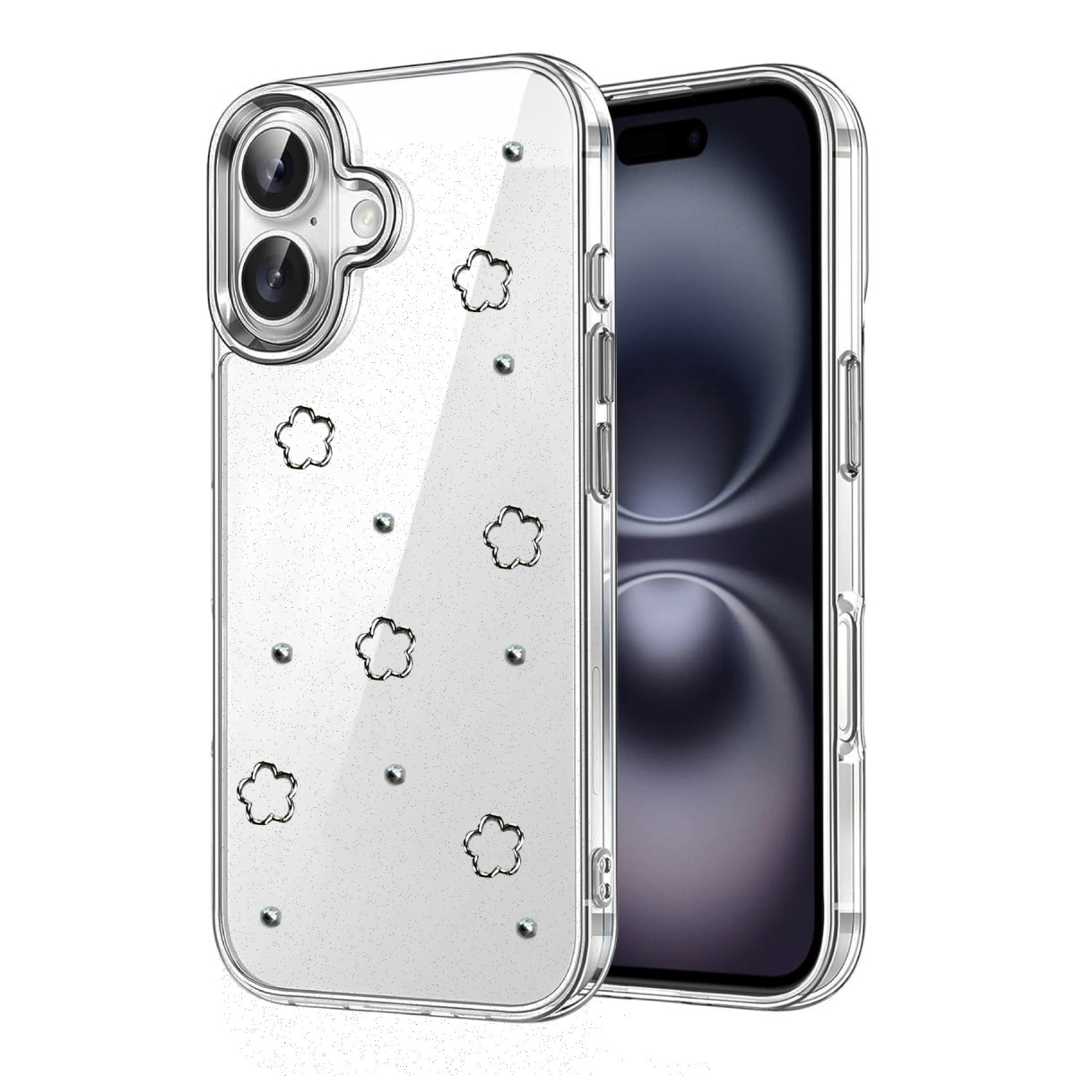 iPhone 16 Fiyonk Desenli Kapak - Desen 2