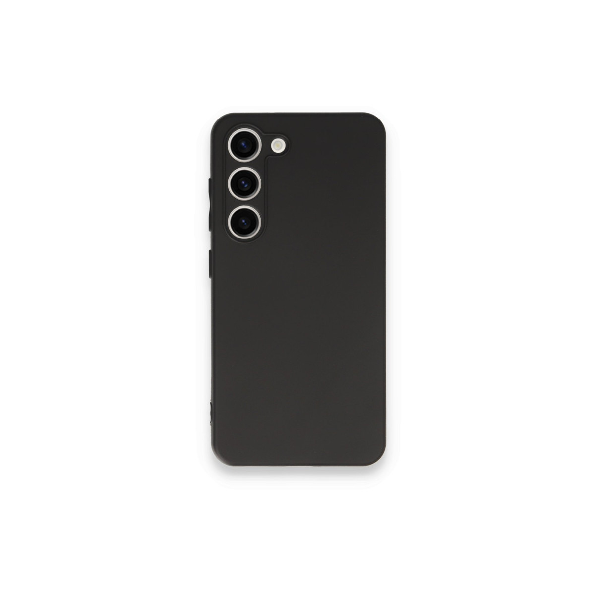 Galaxy S23 Plus Kılıf First Silikon - Siyah
