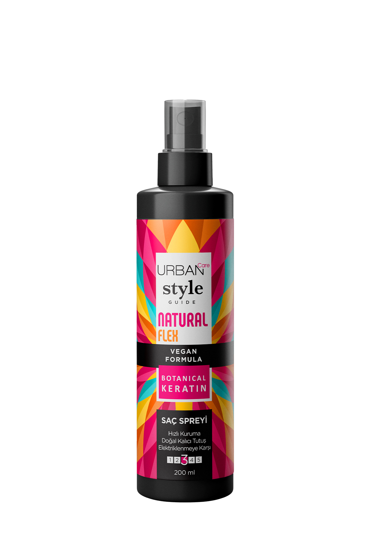Saç Spreyi & Style Guide Natural Flex Gazsız Doğal Ve Kalıcı Tutuş Vegan 200ml