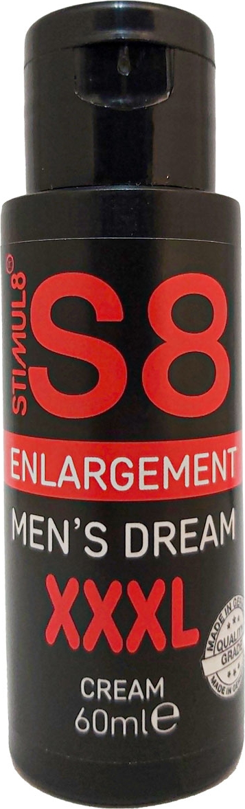 Stımul8 (S8) Erkeklere Özeı XXXL60 ml Büyütücüen Boy Ebat Kremi
