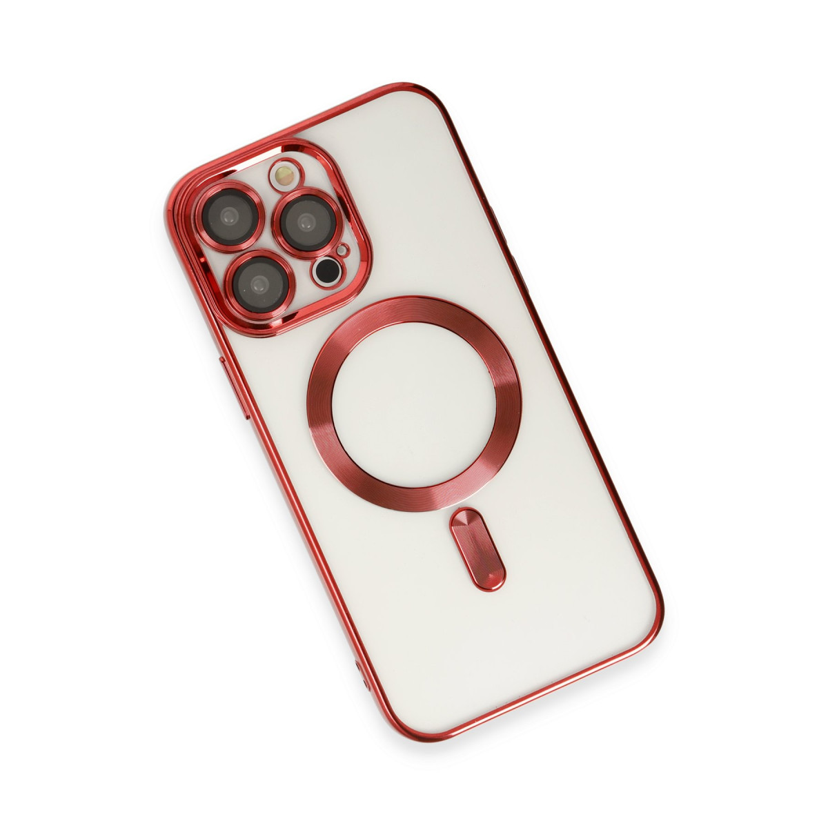 iPhone 15 Pro Kılıf Kross Magneticsafe Kapak - Kırmızı — görsel 3