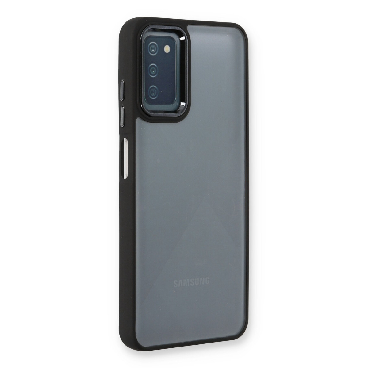 Galaxy A03S Kılıf Dora Kapak - Siyah