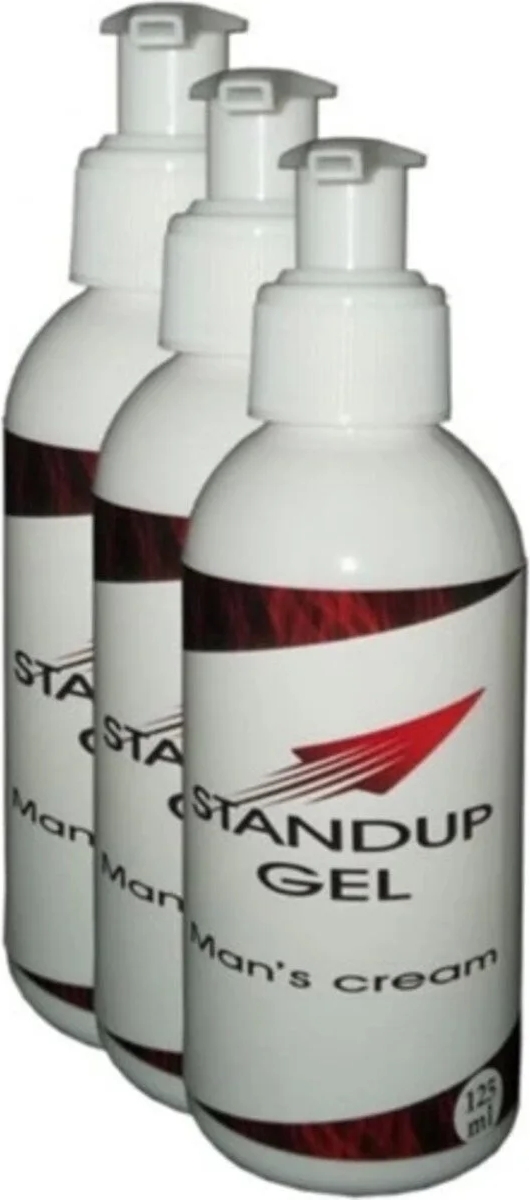 Hintohu Standup Gel Erkeklere Özel Krem 125ML 3 Adet