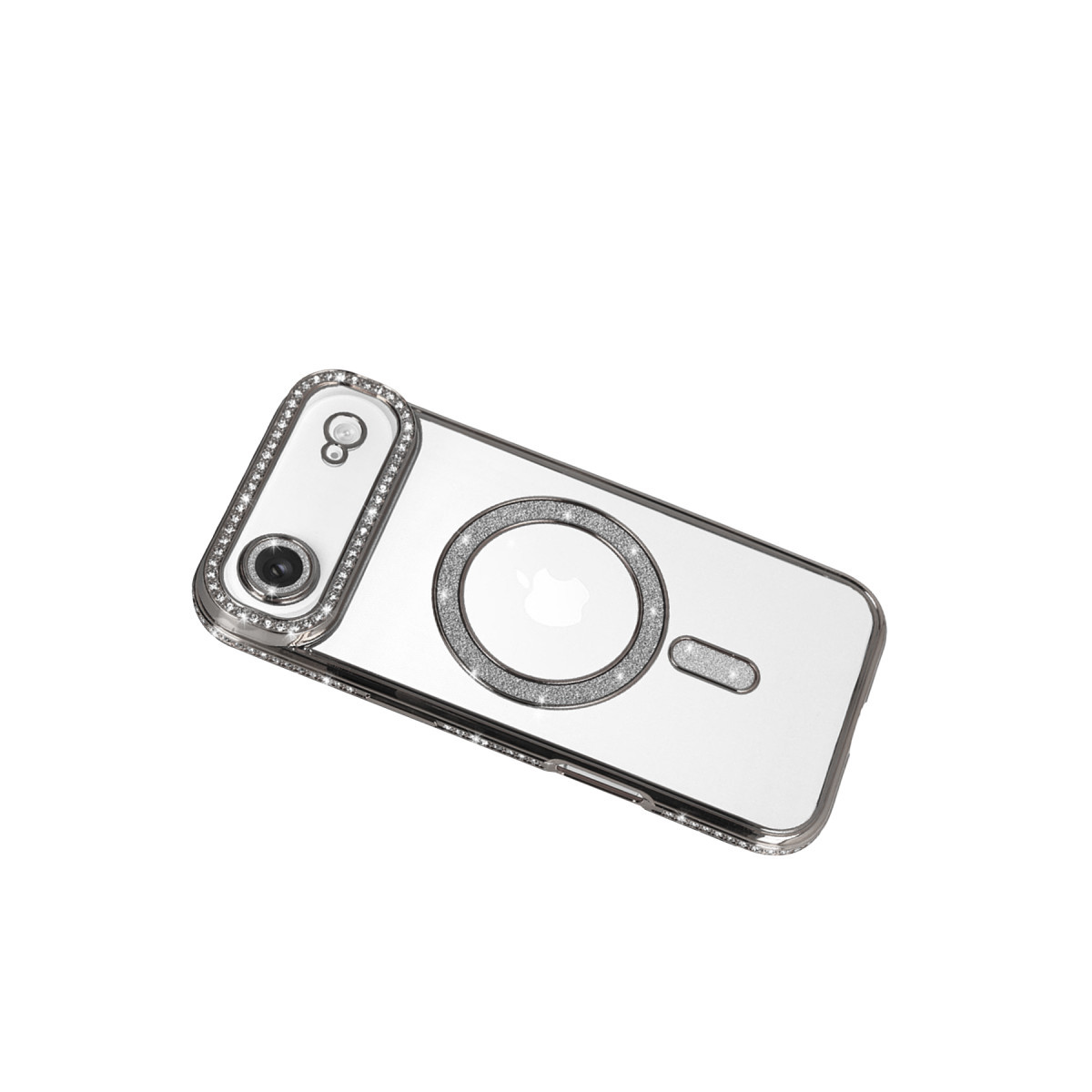 iPhone 17 Air Joke Simli Magneticsafe Kılıf - Gümüş — görsel 3