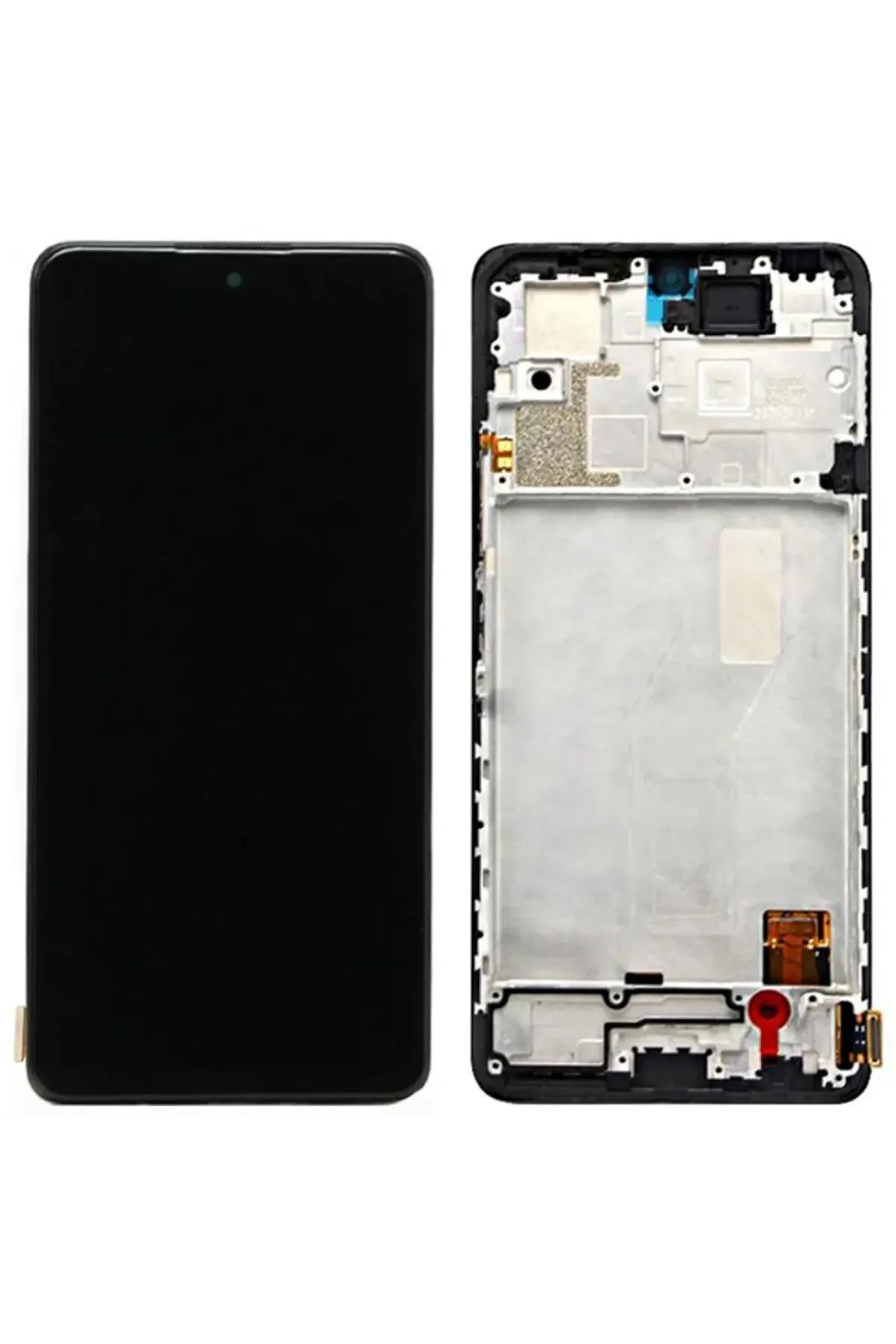 Redmi Note 10 Pro Uyumlu Ekran Dokunmatik Çıtalı SRV (Siy