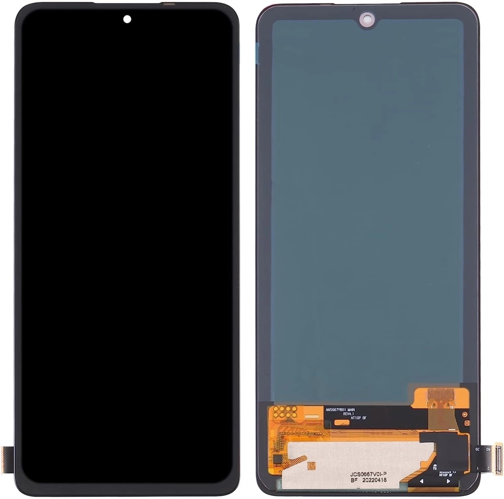 Redmi Note 10 Pro Uyumlu Ekran Dokunmatik OLED (Sİyah)