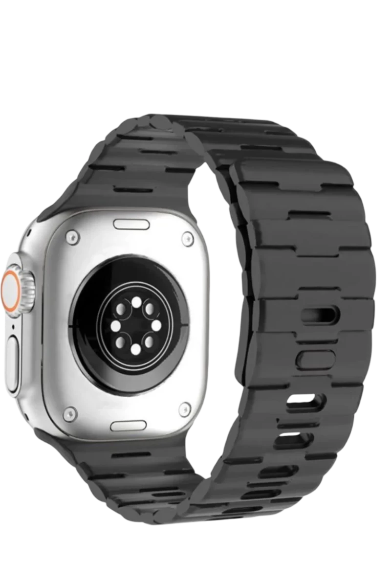 Apple Watch Ultra 49mm Uyumlu Wowen Kordon - Siyah
