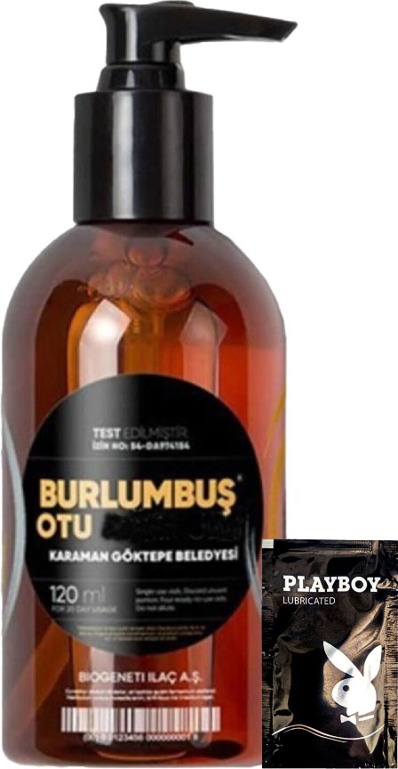 Playboy Burlumbuş Otu Jeli  Relax FACTOR2-2:0122 120 ml + 1 Adet Jel Hediye