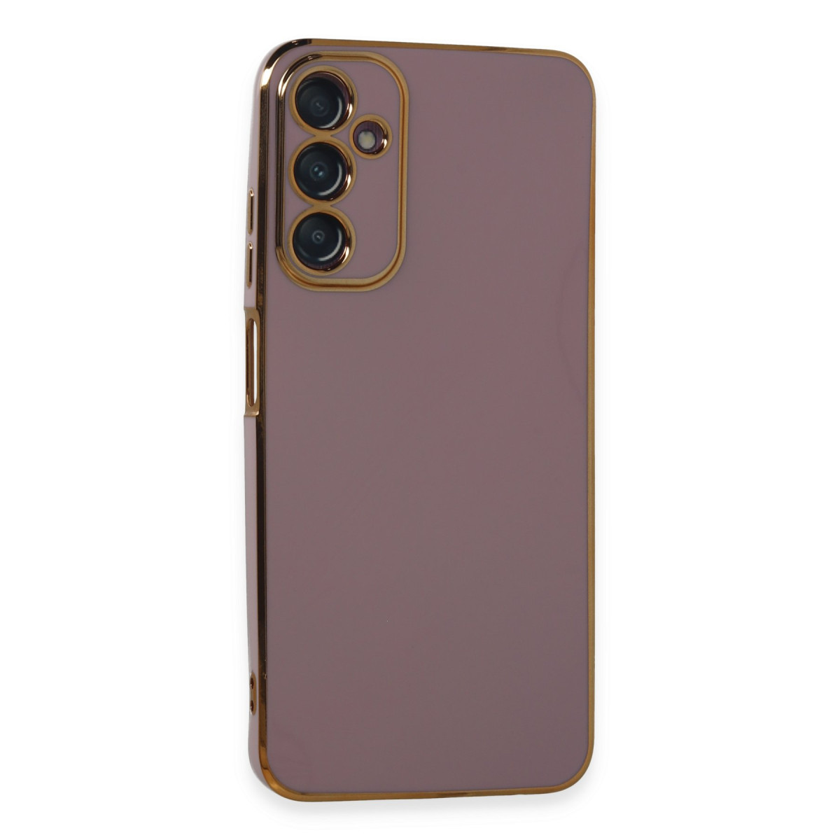 Galaxy A05S Kılıf Volet Silikon - Mor