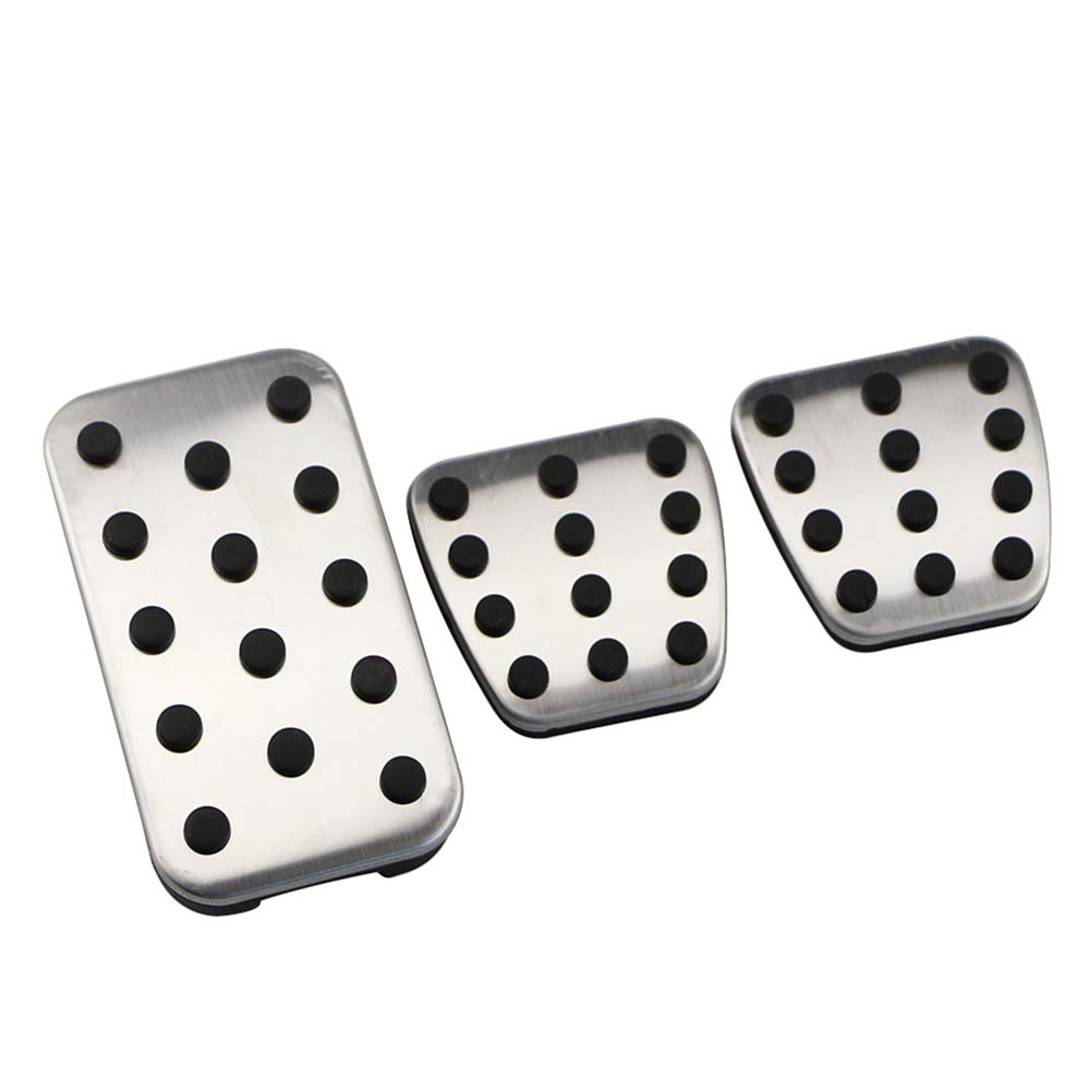 Honda Civic 16-20/CRV 17-20/Accord 14-18 Uyumlu Kaydırmaz Metal Manuel Pedal Seti 3 Prc